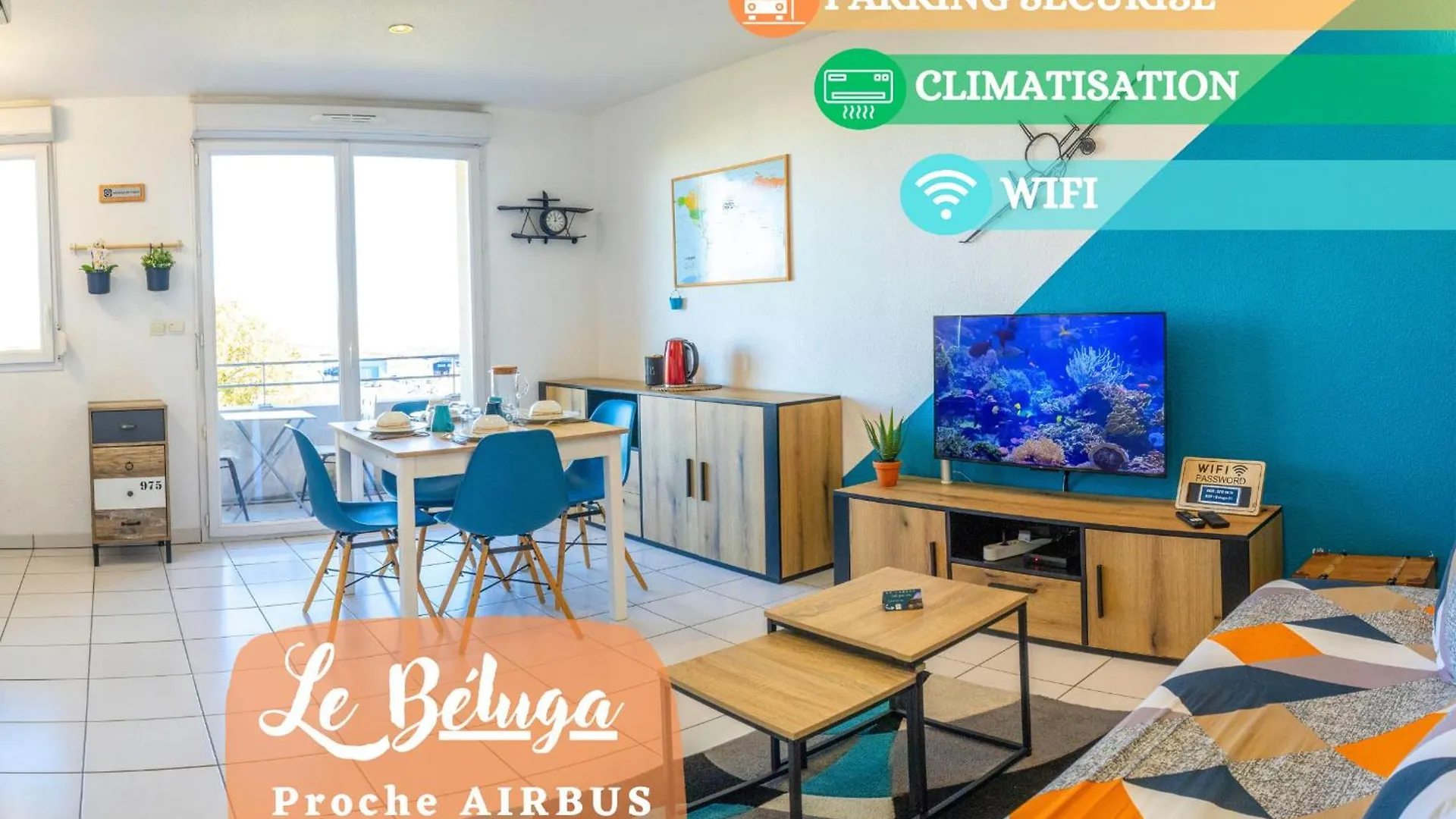 Le Beluga - Escale Confort Proche Airbus location
